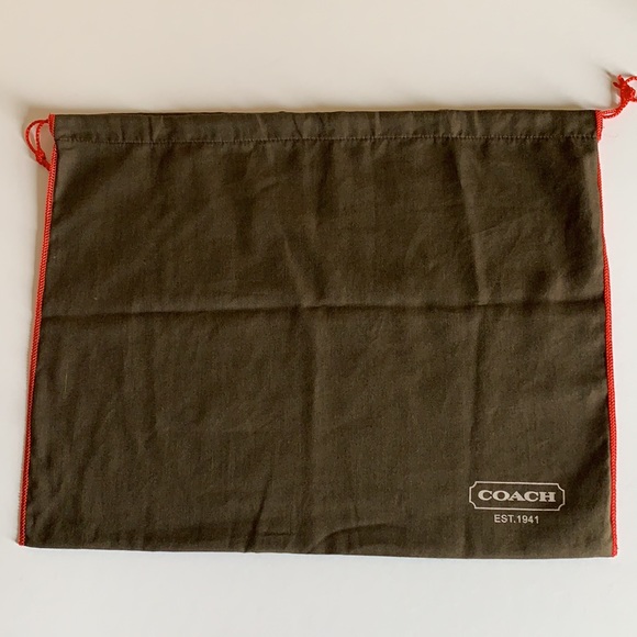 Coach vintage brown cotton dust bag - Picture 2 of 5